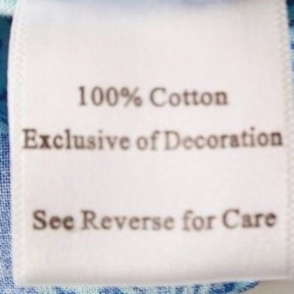 Luciano Dante Floral Rhinestone Beachy Resort Wear Tropical Tunic Size Small - Picture 10 of 12